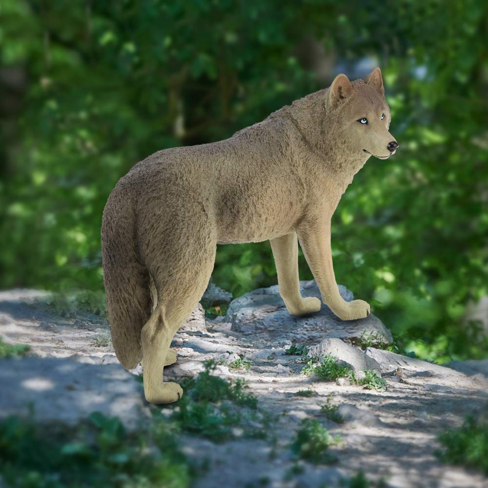 Wolf Animal Doll, Lightweight Figurines Toy Safe Exquisite